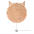 wood cat scratching board with fixed suction cup